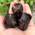 3 Pcs Best Quality Lustrous Red Almandine Faceted Garnet