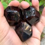 3 Pieces Best Quality Lustrous Red Almandine Faceted Garnet