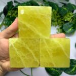 Beautiful Quality Yellow Lemon Calcite Tile