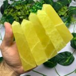 Beautiful Lemon Calcite Tower