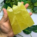 Beautiful Lemon Calcite Tower