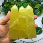 Beautiful Lemon Calcite Tower