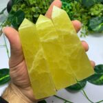 Beautiful Lemon Calcite Tower