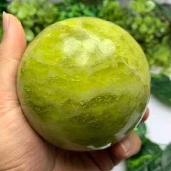 930g Best Quality Yellow Jade Sphere, Shah Maqsood Jade Sphere, Yellow Jade Sphere, Yellow Polished Jade Ball, Yellow Jade Ball, Jade Sphere