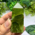 100g Best Quality Green Jade Tower