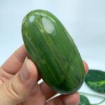 97g Beautiful Green Tremolite Palm Stone