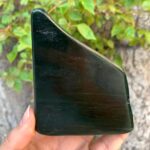 625g Best Quality Dark Green Nephrite Jade