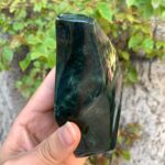 625g Best Quality Dark Green Nephrite Jade