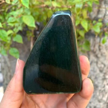 460g Best Quality Dark Green Nephrite Jade, Nephrite Jade, Nephrite Display, Nephrite Jade Free Form, Jade Free Form, Nephrite Free Form
