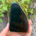 460g Best Quality Dark Green Nephrite Jade
