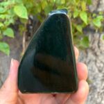 460g Best Quality Dark Green Nephrite Jade