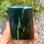 465g Best Quality Dark Green Nephrite Jade
