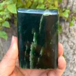 465g Best Quality Dark Green Nephrite Jade