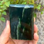 465g Best Quality Dark Green Nephrite Jade