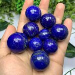 Beautiful Blue Lapis Lazuli Sphere