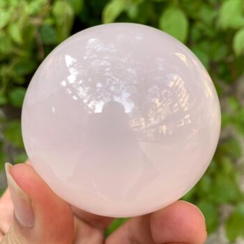 310g Beautiful UV-Reactive Pink Mangano Calcite Sphere, Pink Calcite Sphere, Calcite Sphere, Pink Calcite Ball, Pink Calcite Ball, Calcite