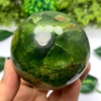 460g Best Quality Green Transparent Jade Sphere, Shah Maqsood Jade Sphere, Green Jade Sphere, Green Jade Stone Ball, Green Jade Ball, Jade