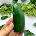 110g Beautiful Green Nephrite Jade