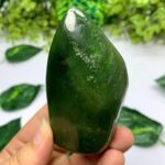 200g Beautiful Green Nephrite Jade