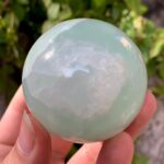 290g Beautiful Caribbean Calcite Sphere