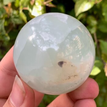 220g Beautiful Caribbean Calcite Sphere