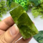 100g Best Quality Green Jade Tower