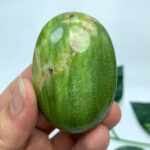 89g Top Quality Green Tremolite Palm Stone