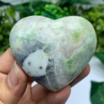 142g Beautiful UV Reactive Hackmanite Heart Stone