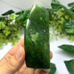 168g Beautiful Green Nephrite Jade