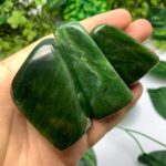 3 Pcs Beautiful Green Nephrite Jade