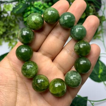 79g Beautiful Green Jade Beads Bracelet, Shah Maqsood Jade Bracelet, Green Jade Bracelet, Green Jade Stone Bracelet, Jade Beads Bracelet