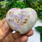 83g Beautiful UV Reactive Hackmanite Heart Stone