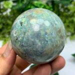 335g Beautiful UV Reactive Hackmanite Sphere
