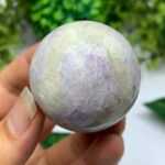 130g Beautiful UV Reactive Hackmanite Sphere