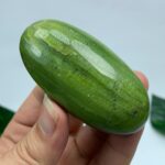 85g Top Quality Green Tremolite Palm Stone