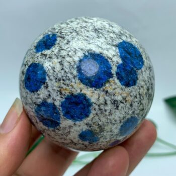 384g AAA Quality K2 Blue Azurite Sphere, K2 Azurite Sphere, K2 Sphere, K2 Blue Azurite Ball, K2 Azurite Ball, K2 Ball, K2 Crystal Sphere, K2