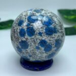 275g AAA Quality K2 Blue Azurite Sphere, K2 Azurite Sphere, K2 Sphere, K2 Blue Azurite Ball, K2 Azurite Ball, K2 Ball, K2 Crystal Sphere, K2