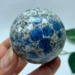 205g AAA Quality K2 Blue Azurite Sphere