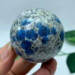 205g AAA Quality K2 Blue Azurite Sphere