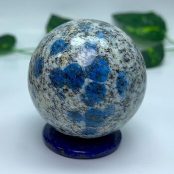 205g AAA Quality K2 Blue Azurite Sphere, K2 Azurite Sphere, K2 Sphere, K2 Blue Azurite Ball, K2 Azurite Ball, K2 Ball, K2 Crystal Sphere, K2