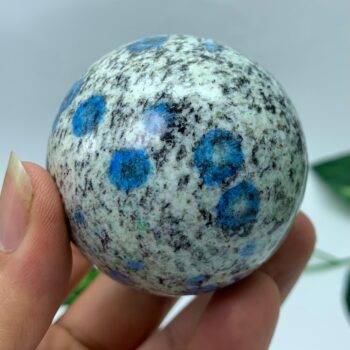 245g Best Quality K2 Blue Azurite Sphere, K2 Azurite Sphere, K2 Sphere, K2 Blue Azurite Ball, K2 Azurite Ball, K2 Ball, K2 Crystal Sphere