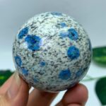 245g Best Quality K2 Blue Azurite Sphere