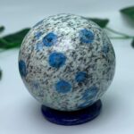 245g Best Quality K2 Blue Azurite Sphere