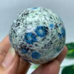 245g Best Quality K2 Blue Azurite Sphere