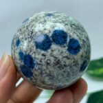 245g AAA Quality K2 Blue Azurite Sphere