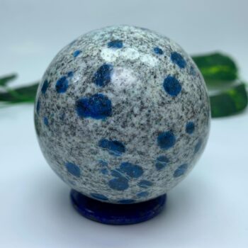 350g Best Quality K2 Blue Azurite Sphere, K2 Azurite Sphere, K2 Sphere, K2 Blue Azurite Ball, K2 Azurite Ball, K2 Ball, K2 Crystal Sphere