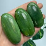 3 Pcs Quality Green Tremolite Palm Stones, Green Tremolite Palm Stones, Polished Tremolite Palm Stones, Polished Tremolite Palms, Tremolite