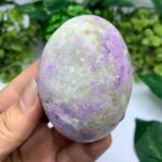 164g Beautiful UV Reactive Hackmanite Palm Stone, Hackmanite Palmstone, Purple Hackmanite Palm Stone, Hackamnite Palm Stones, Hackmanite