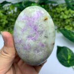 235g Beautiful UV Reactive Hackmanite Palm Stone