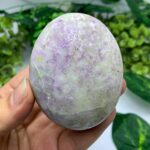 175g Beautiful UV Reactive Hackmanite Palm Stone